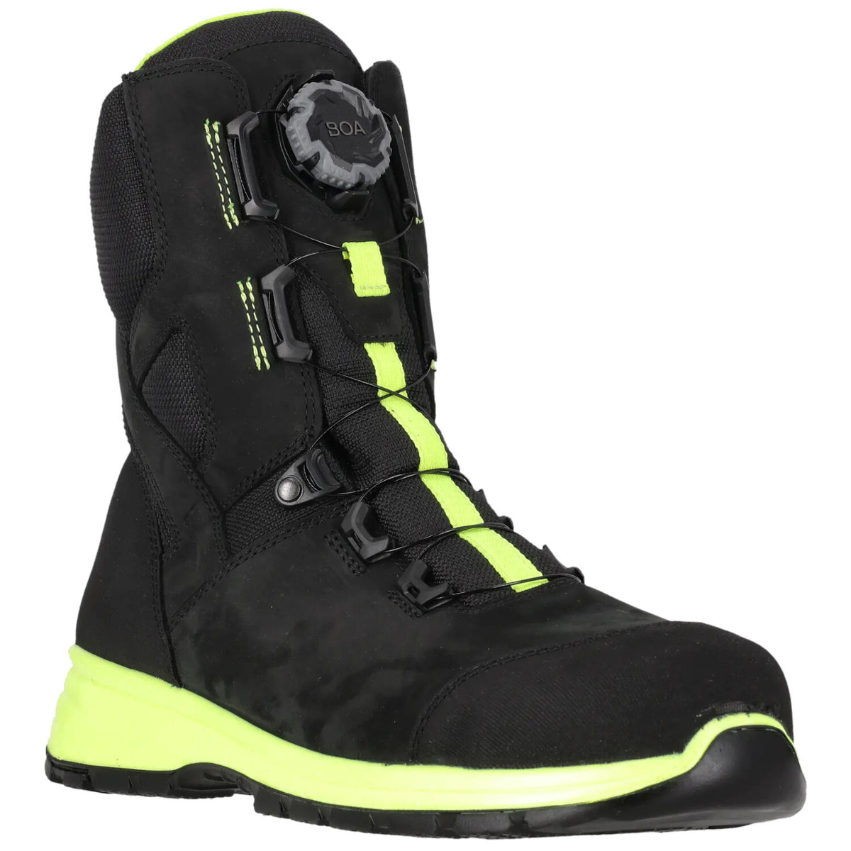 Jalas 7198 BOA S3S Winter-Sicherheitsstiefel schwarz – schwarz
