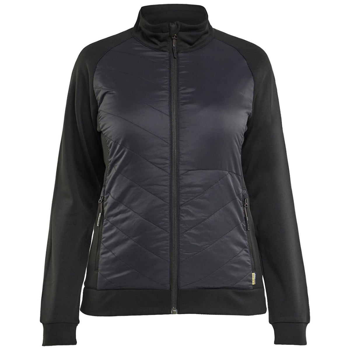 Blåkläder Damen 3419 Hybrid Sweater – schwarz/dunkelgrau