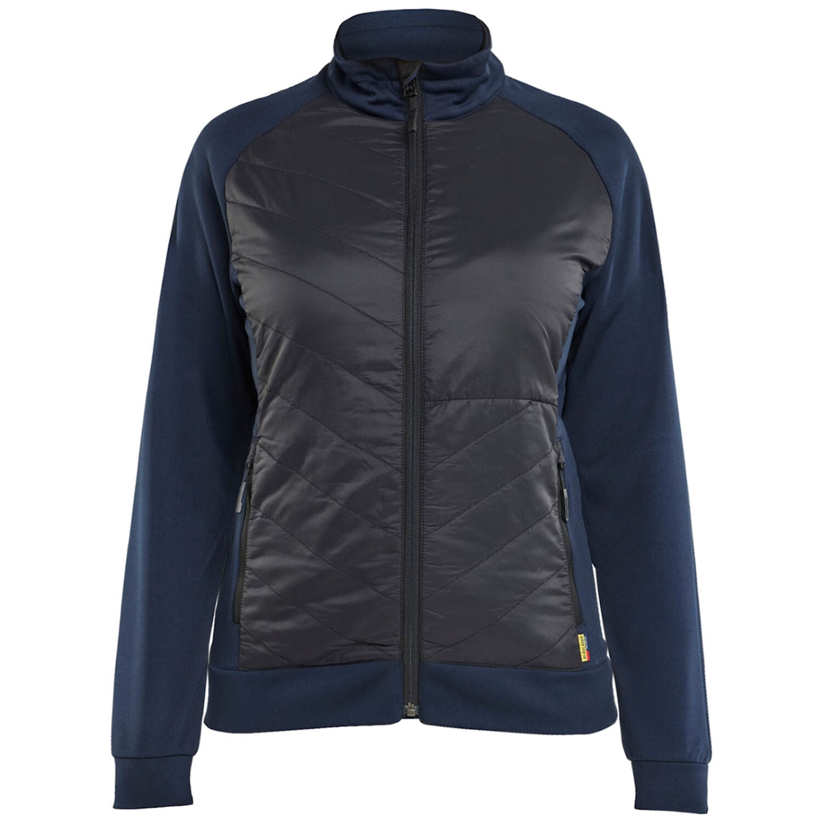 Blåkläder Damen 3419 Hybrid Sweater – dunkelmarine/schwarz
