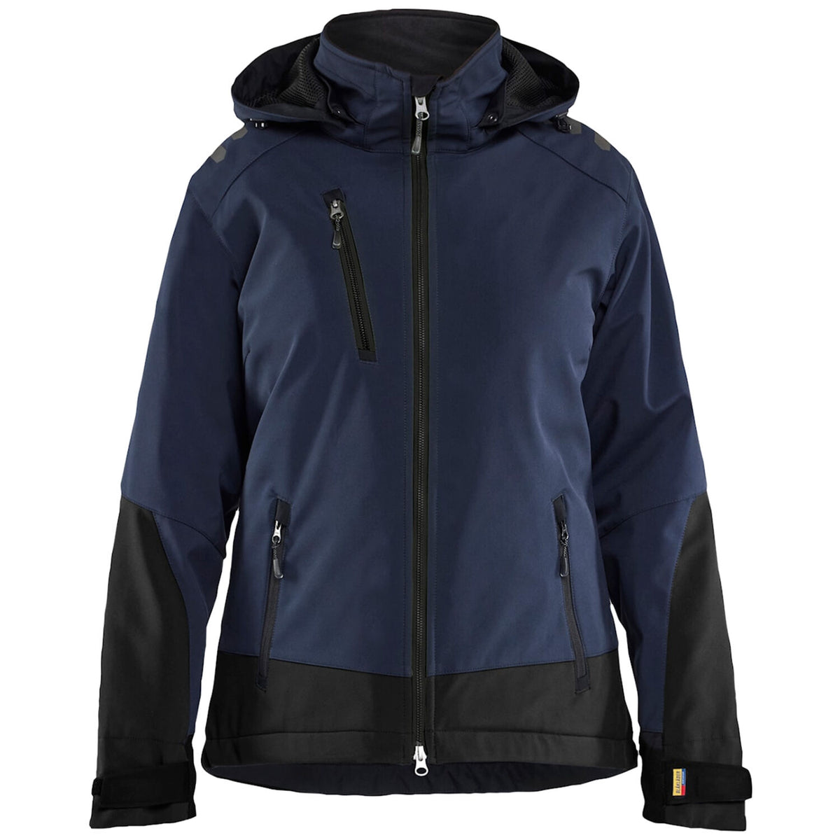 Blåkläder Damen Softshell Winterjacke – dunkelmarine/schwarz