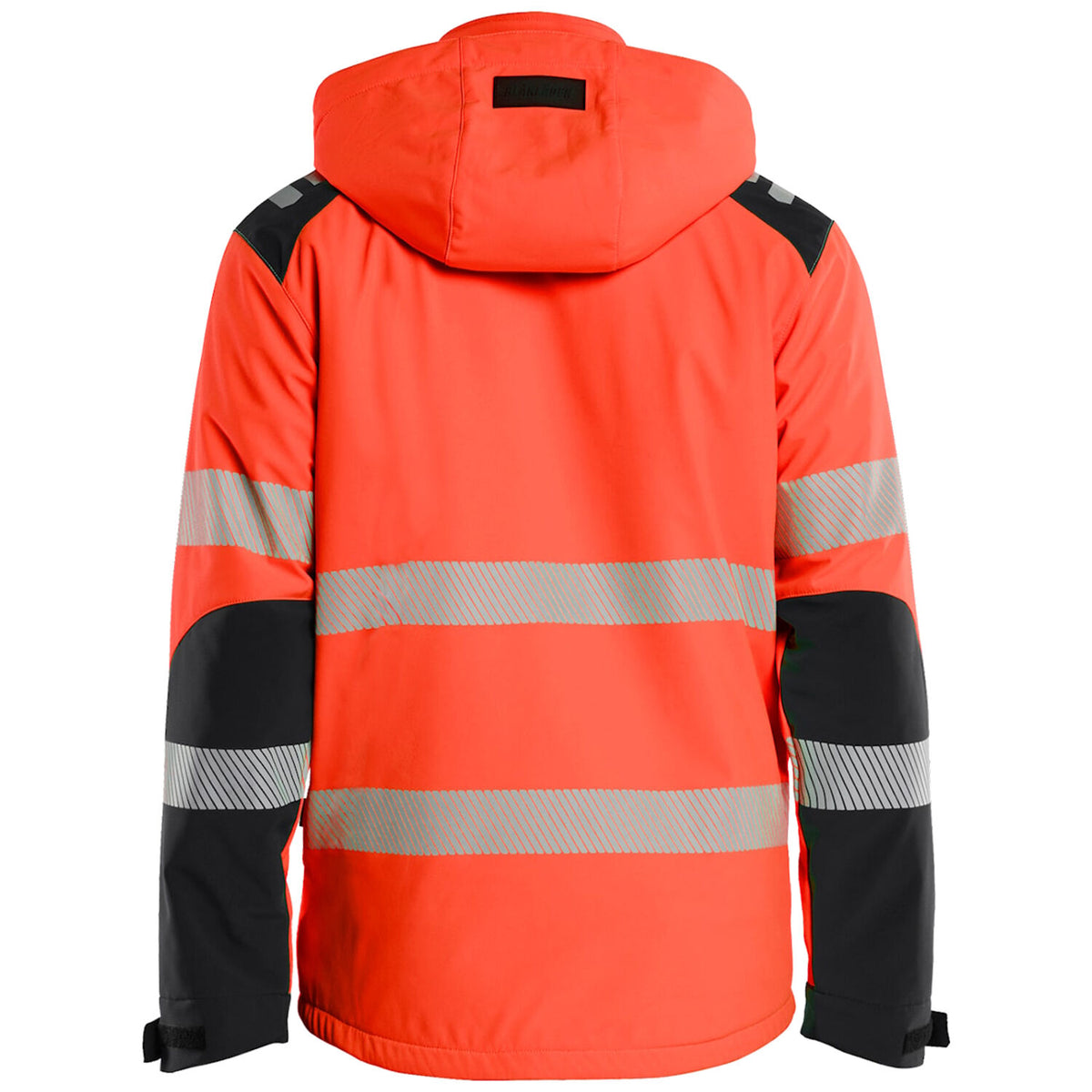 Blåkläder 4400 Blakläd Warnschutz Shoftshell Winterjacke – rot/schwarz