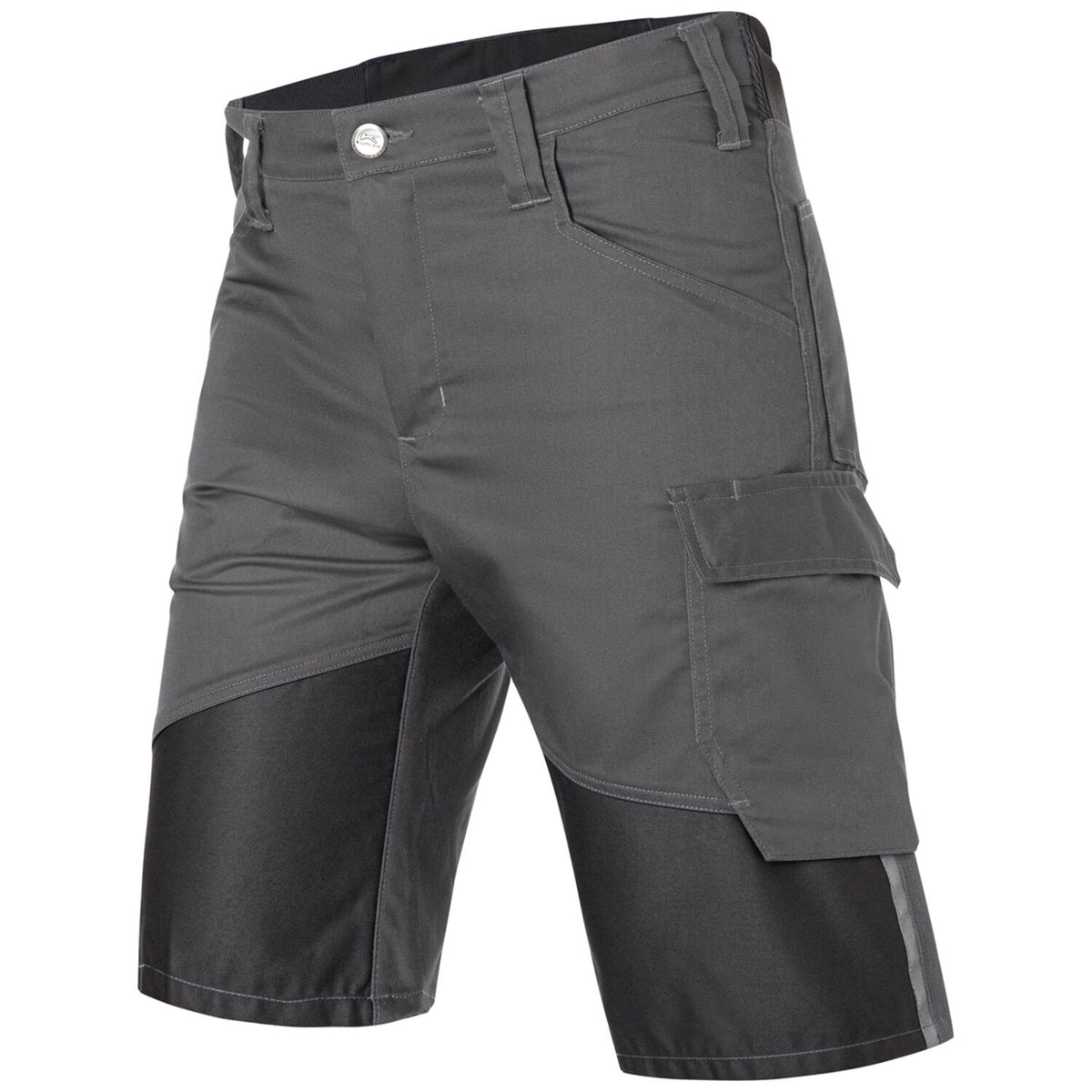 Kübler Reforce Stretch-Shorts – dunkelgrau/schwarz