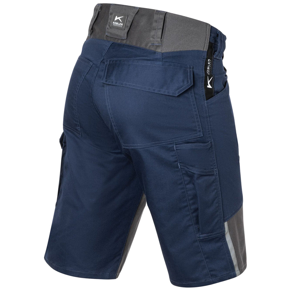 Kübler Reforce Stretch-Shorts – marine/grau