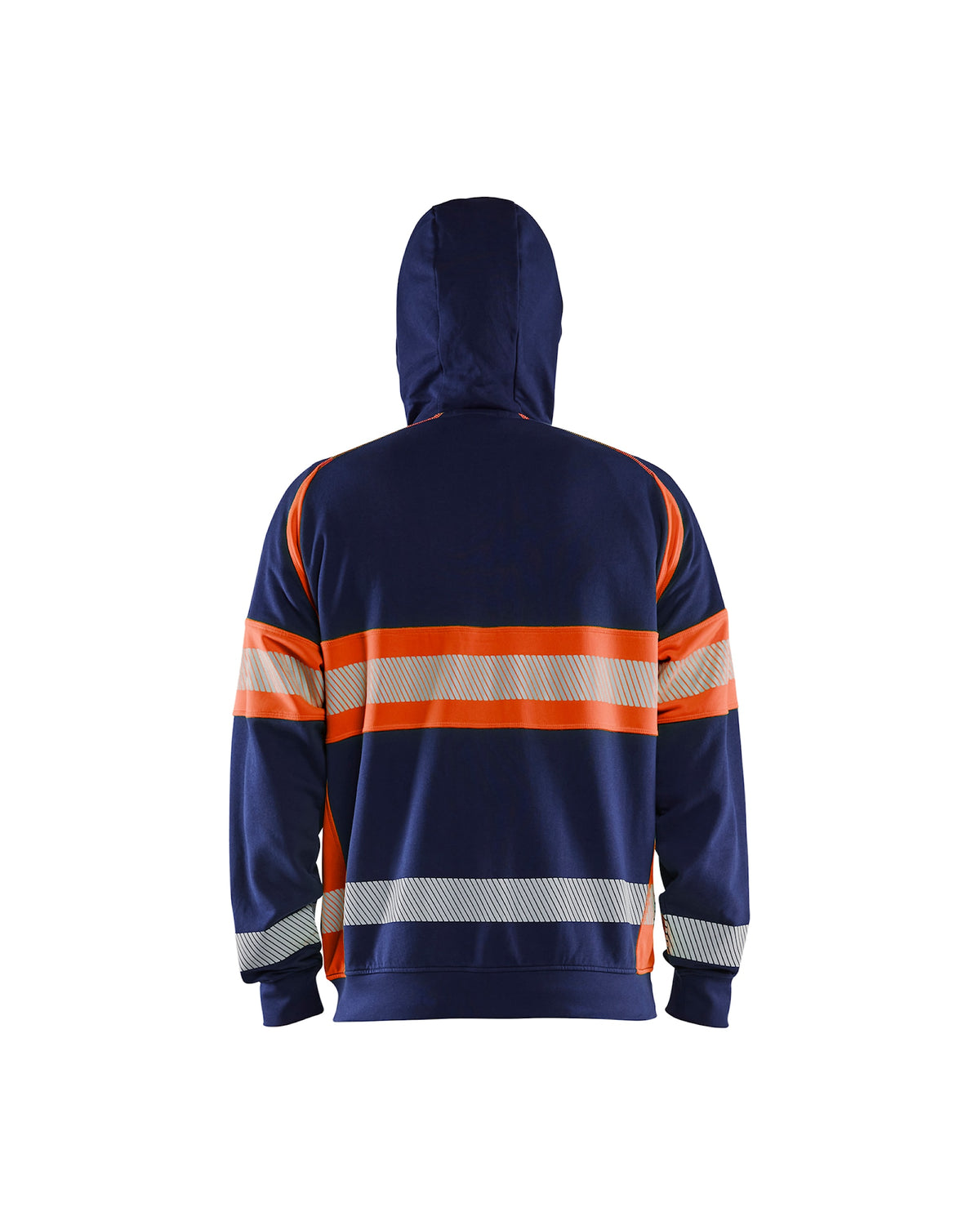 Blåkläder Kl. 1 3552 Warnschutz Kapuzen-Sweatjacke – marine/orange