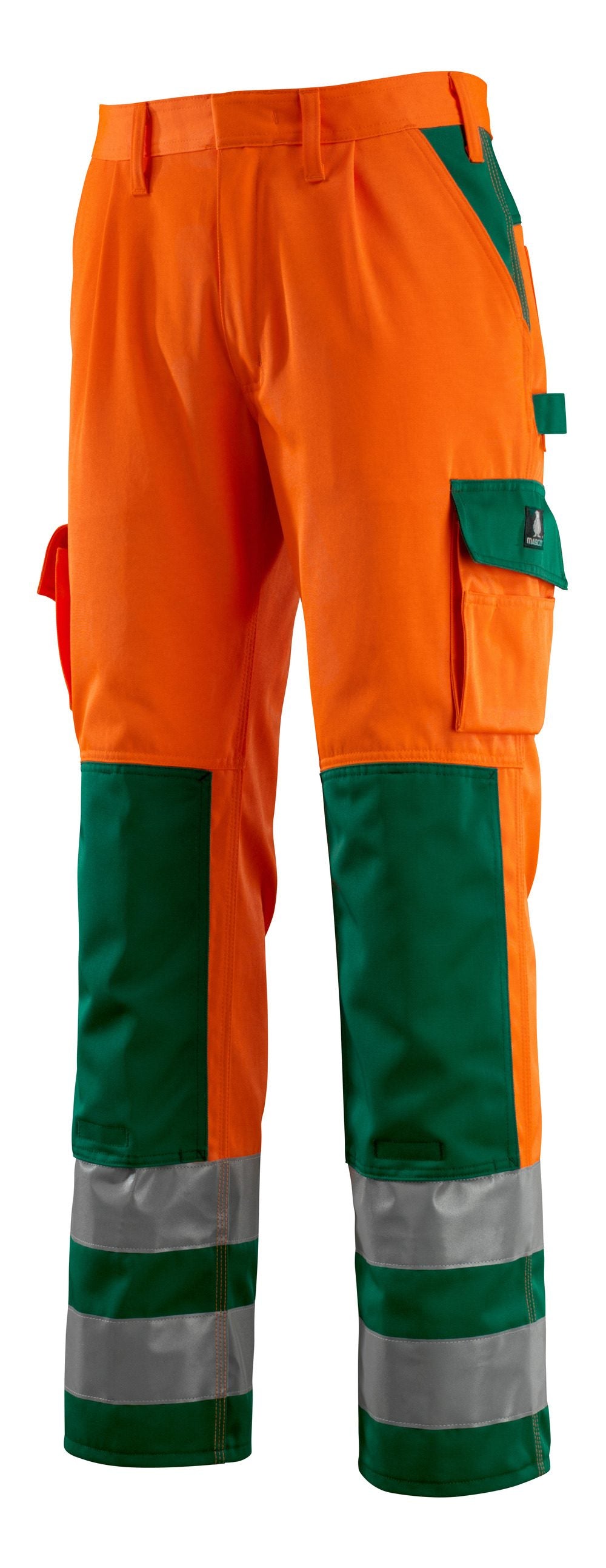 Mascot Olinda Safe Compete Warnschutz Bundhose – orange/grün