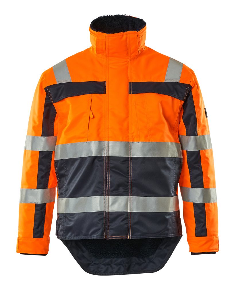 Mascot Teresina Safe Compete Pilotjacke – orange/marine