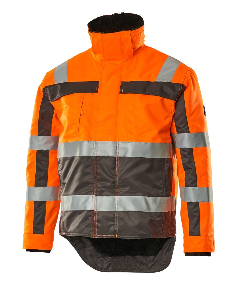 Mascot Teresina Safe Compete Pilotjacke – orange/anthrazit