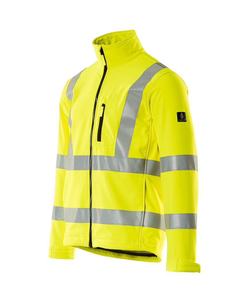 Mascot Calgary Safe Artic Warn-Softshelljacke – flourgelb