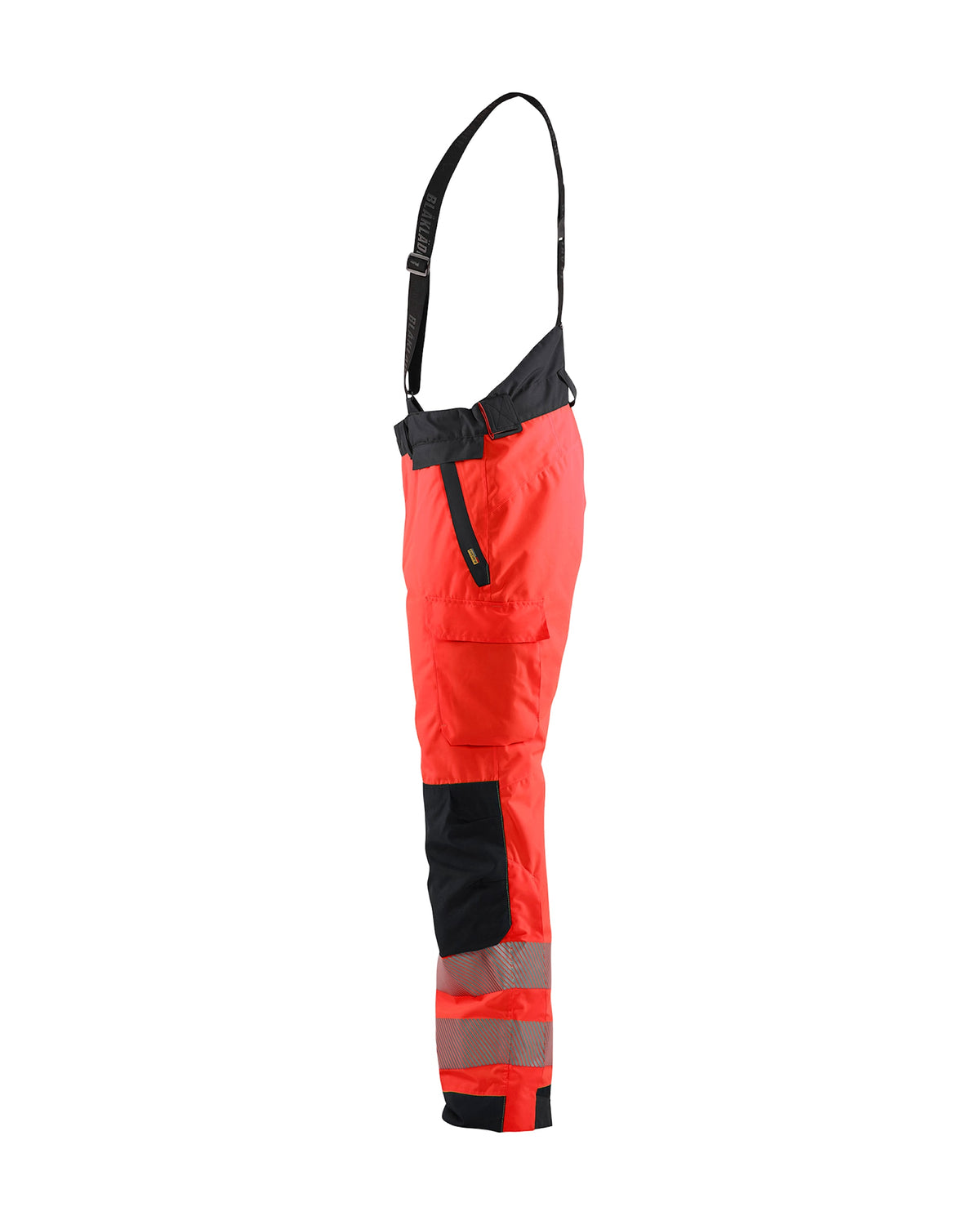 Blåkläder 1875 Warnschutz Winterhose – rot/schwarz