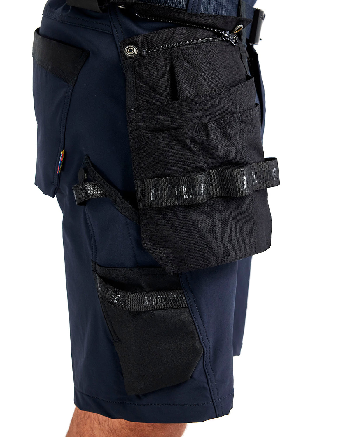 Blåkläder 1702 Arbeitsshorts – dunkelmarine/schwarz