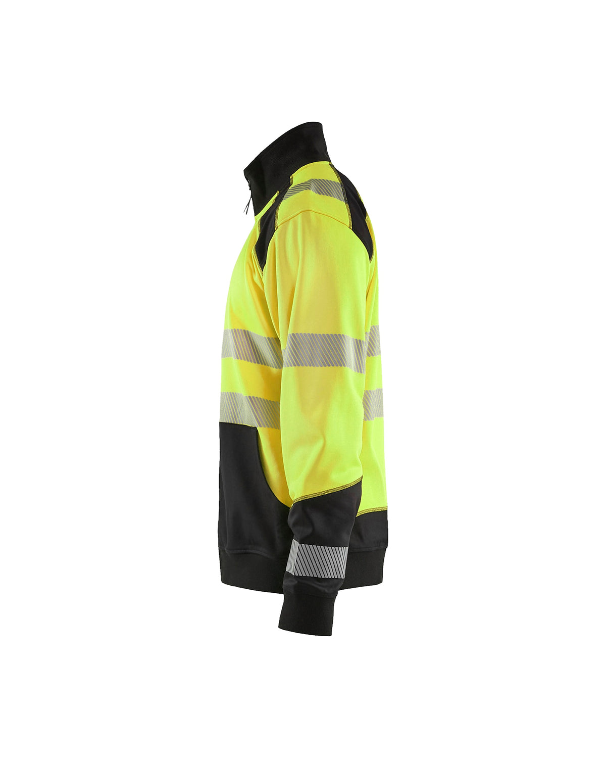 Blåkläder 3558 Warnschutz Sweatjacke – gelb/schwarz