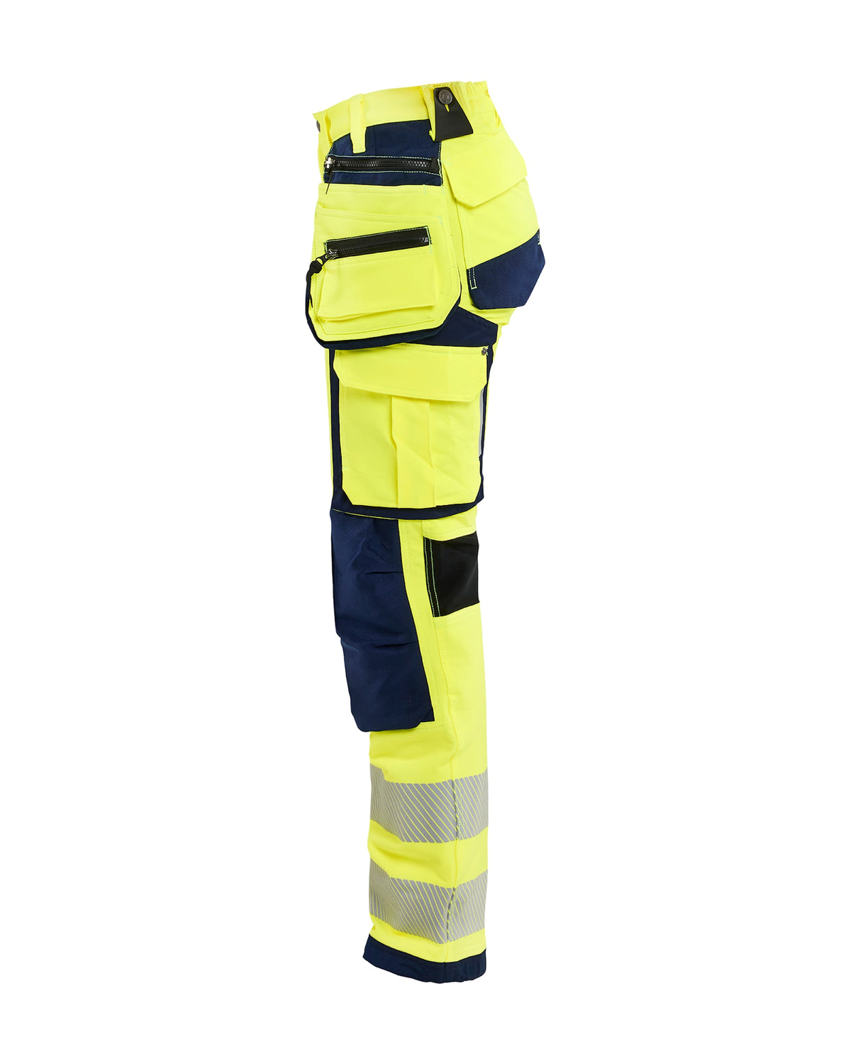 Blåkläder Damen 7197 Warnschutz Stretch Handw.hose – gelb/marine