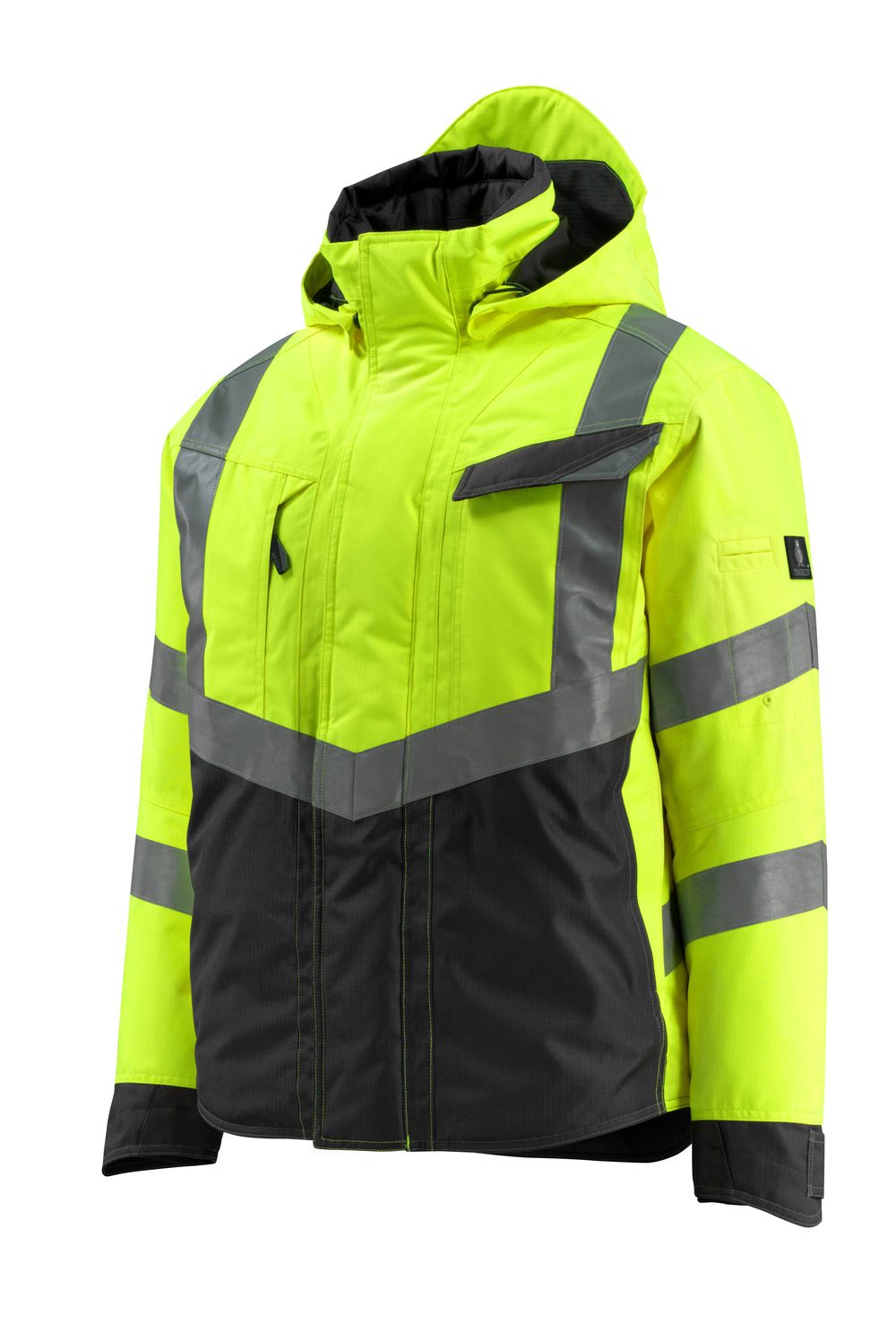 Mascot Hastings Safe Supreme zweif Warnwinterjacke – gelb/schwarz
