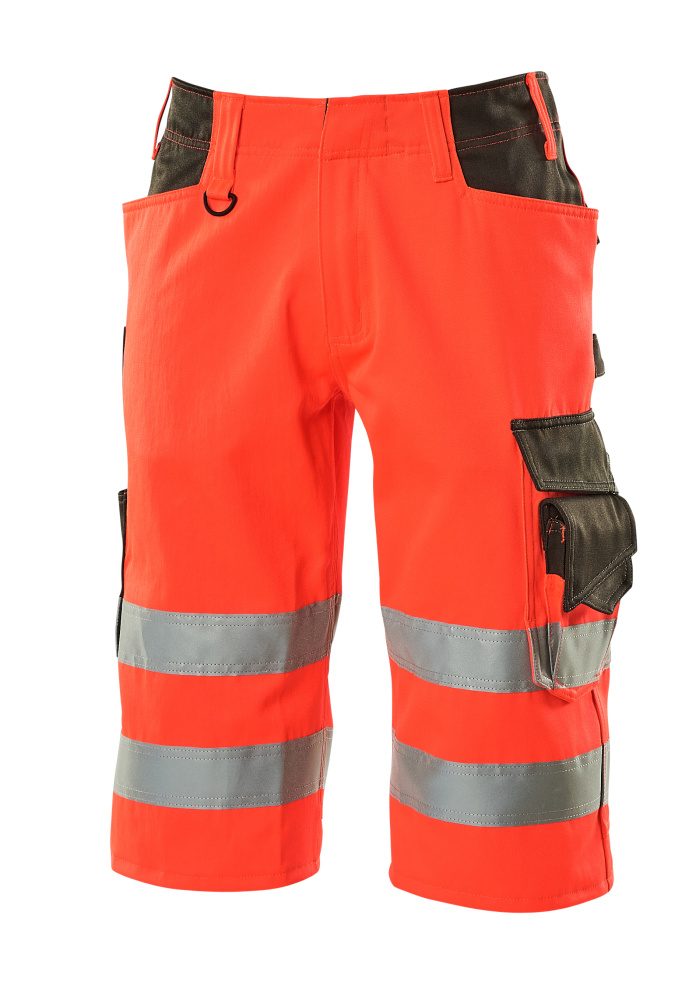 Mascot Luton Safe Supreme Warn-Piratenhose – rot/dunkelanthrazit