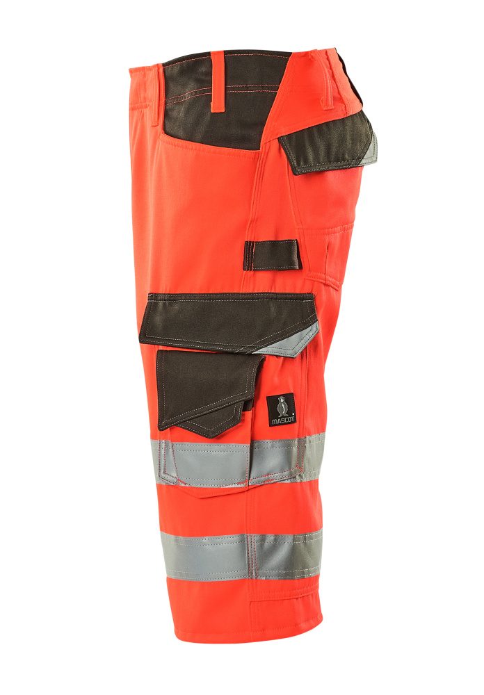 Mascot Luton Safe Supreme Warn-Piratenhose – rot/dunkelanthrazit