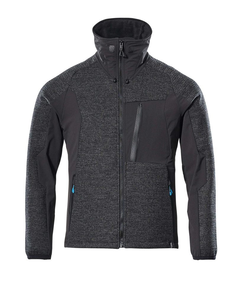 Mascot mit Membran Advanced Strickjacke – schwarz