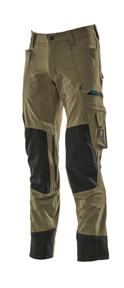Mascot 17179-311 Advanced Stretch Bundhose – moosgrün