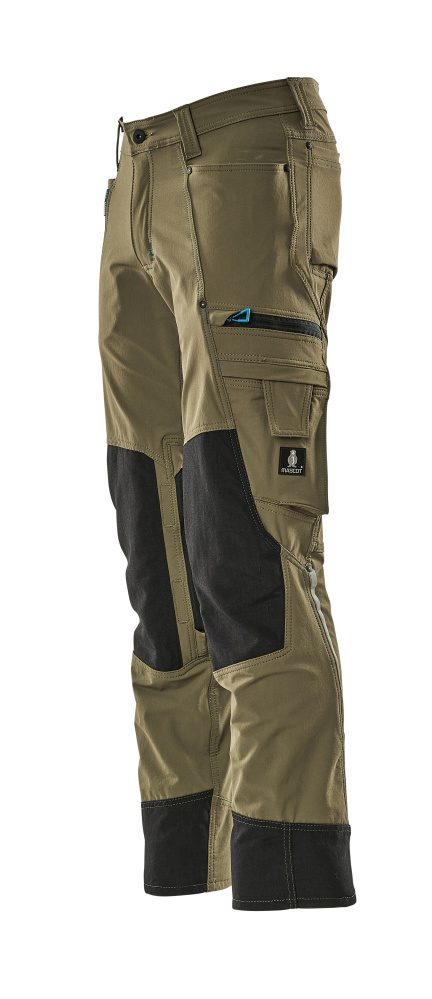 Mascot 17179-311 Advanced Stretch Bundhose – moosgrün