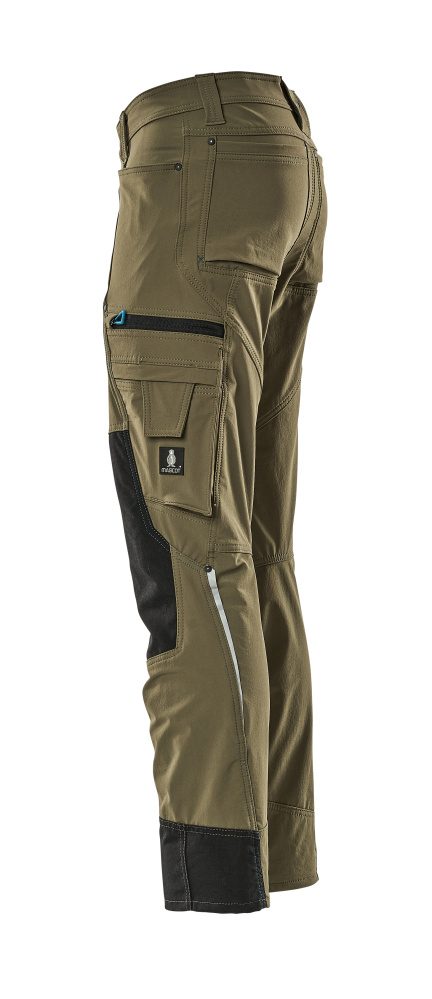 Mascot 17179-311 Advanced Stretch Bundhose – moosgrün