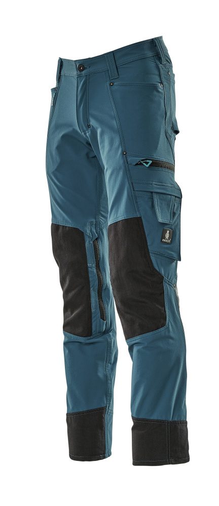 Mascot 17179-311 Advanced Stretch Bundhose – dunkelpetroleum