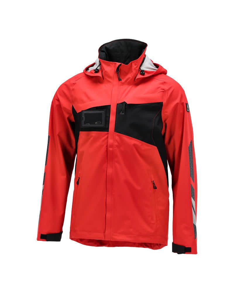 Mascot Accelerate Hardshelljacke – verkehrsrot/schwarz