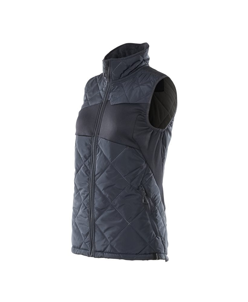 Mascot Damen mit Climascot Accelerate Steppweste – schwarzblau