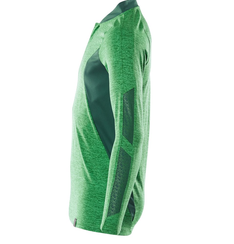 Mascot Coolmax Pro Accelerate Langarm-Poloshirt – grasgrün/grün