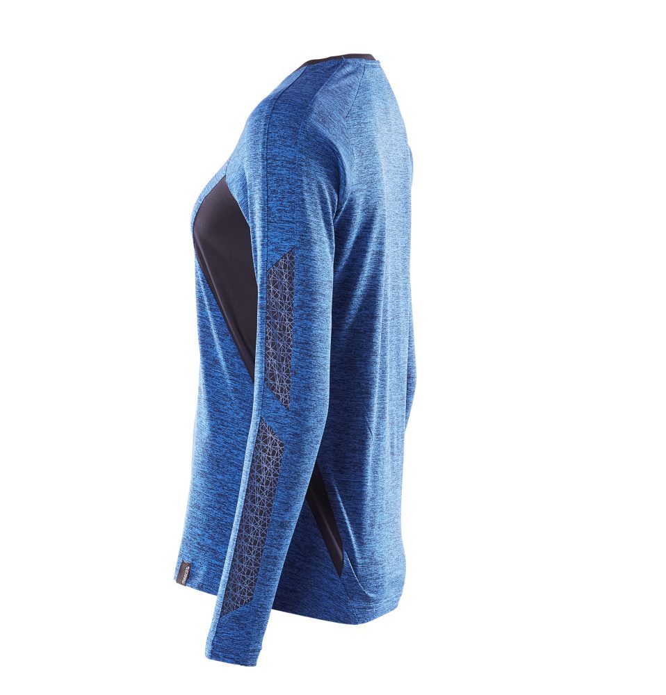 Mascot Damen Coolmax Pro Accelerate Langarmshirt – azurblau/schwarzblau
