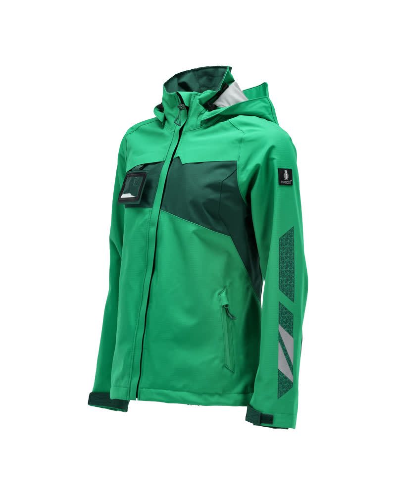 Mascot Damen Accelerate Hardshell-Regenjacke – grasgrün/grün
