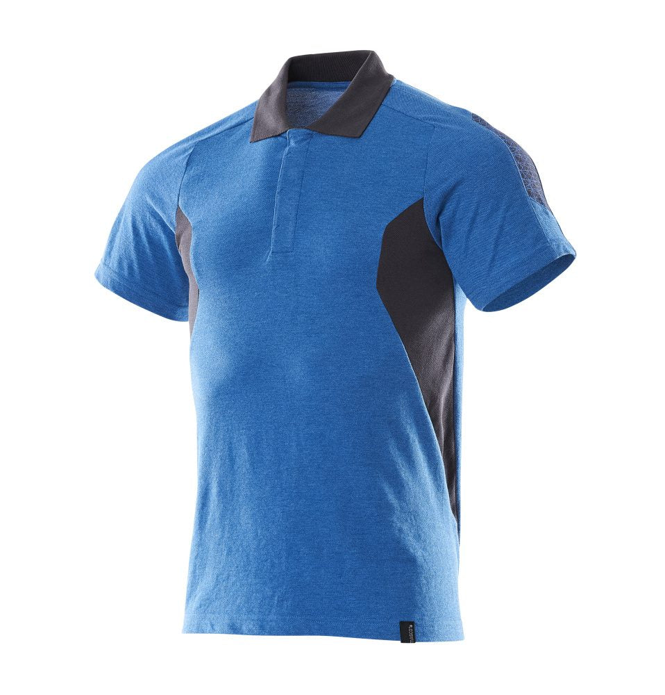 Mascot Accelerate Poloshirt – azurblau/schwarzblau