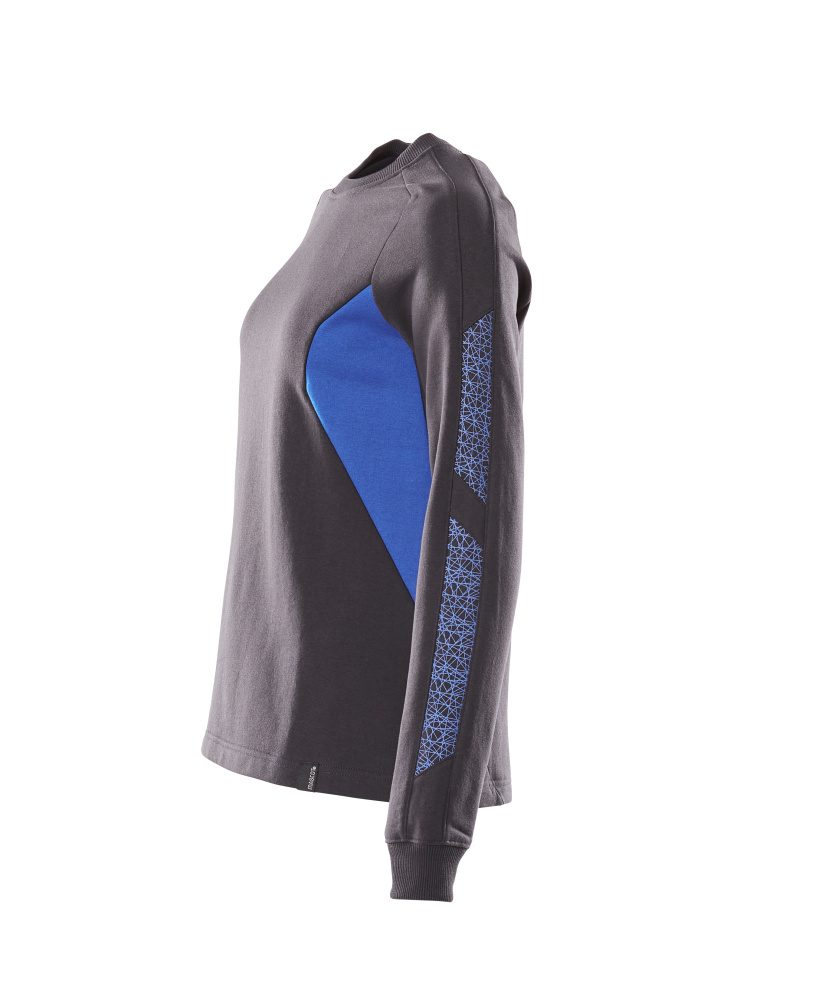Mascot Damen Accelerate Sweatshirt – schwarzblau/azurblau