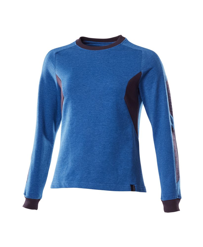 Mascot Damen Accelerate Sweatshirt – azurblau/schwarzblau