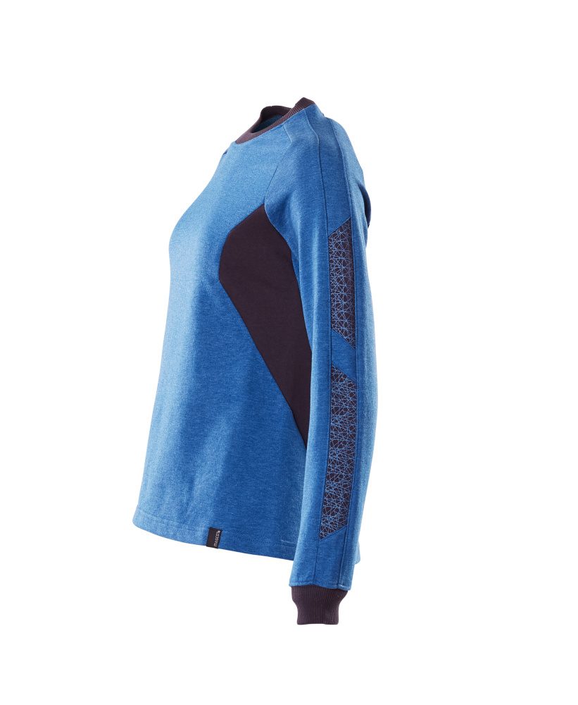Mascot Damen Accelerate Sweatshirt – azurblau/schwarzblau