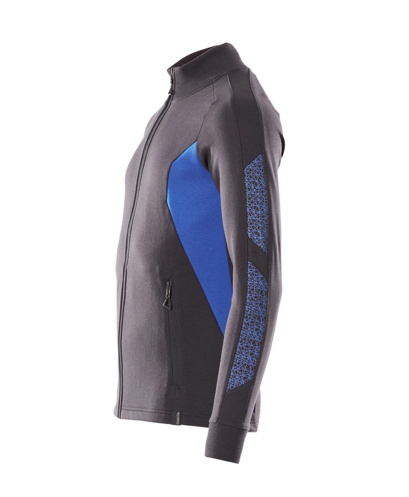 Mascot Accelerate Sweatjacke – schwarzblau/azurblau