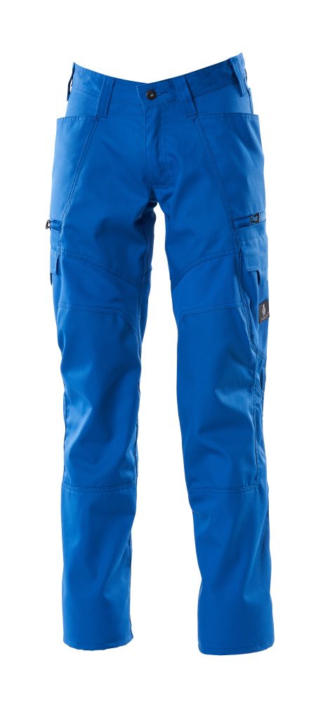 Mascot Accelerate Stretch-Einsätze Servicehose – azurblau