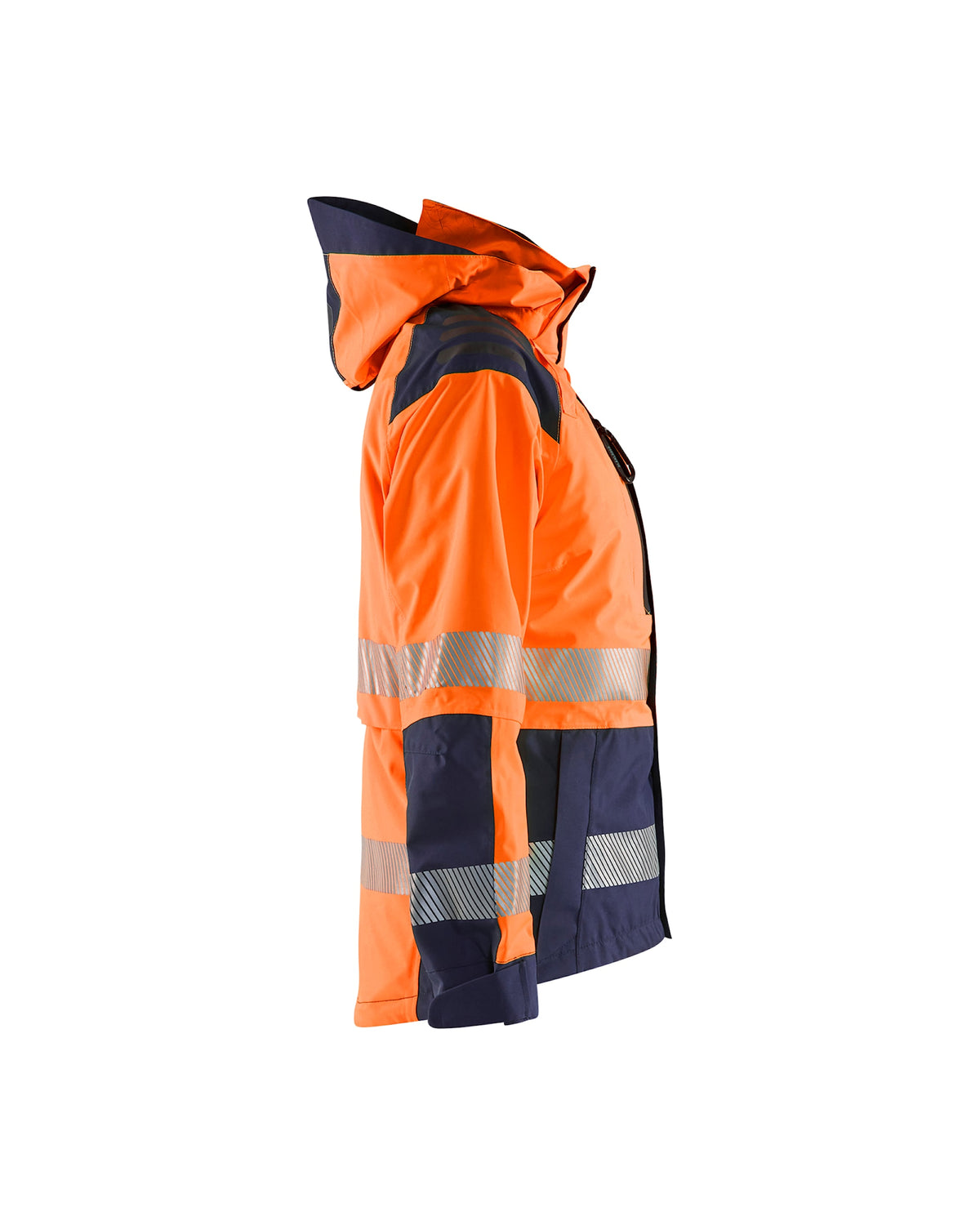Blåkläder Damen 4436 Warnschutz Regenjacke Kl. 2 – orange/marine