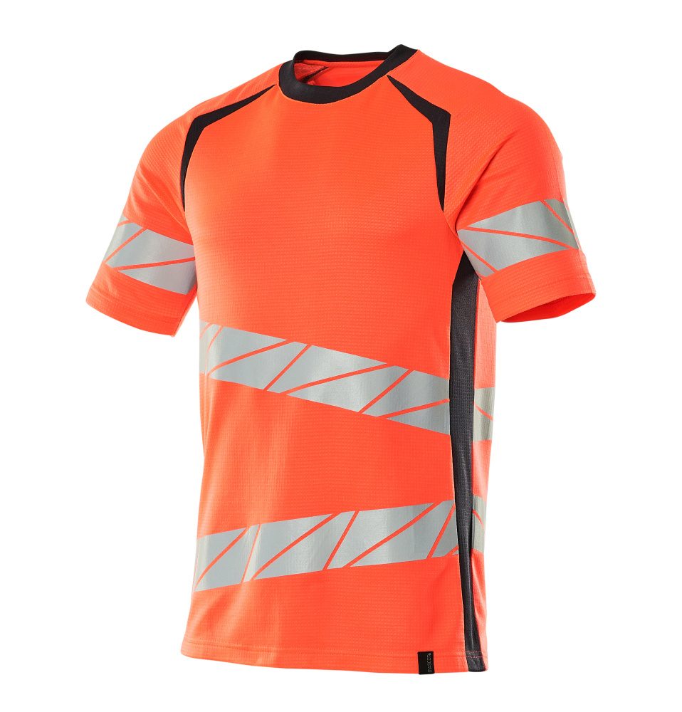Mascot Accelerate Safe Warnschutz T-Shirt 19082-771 – rot/schwarzblau