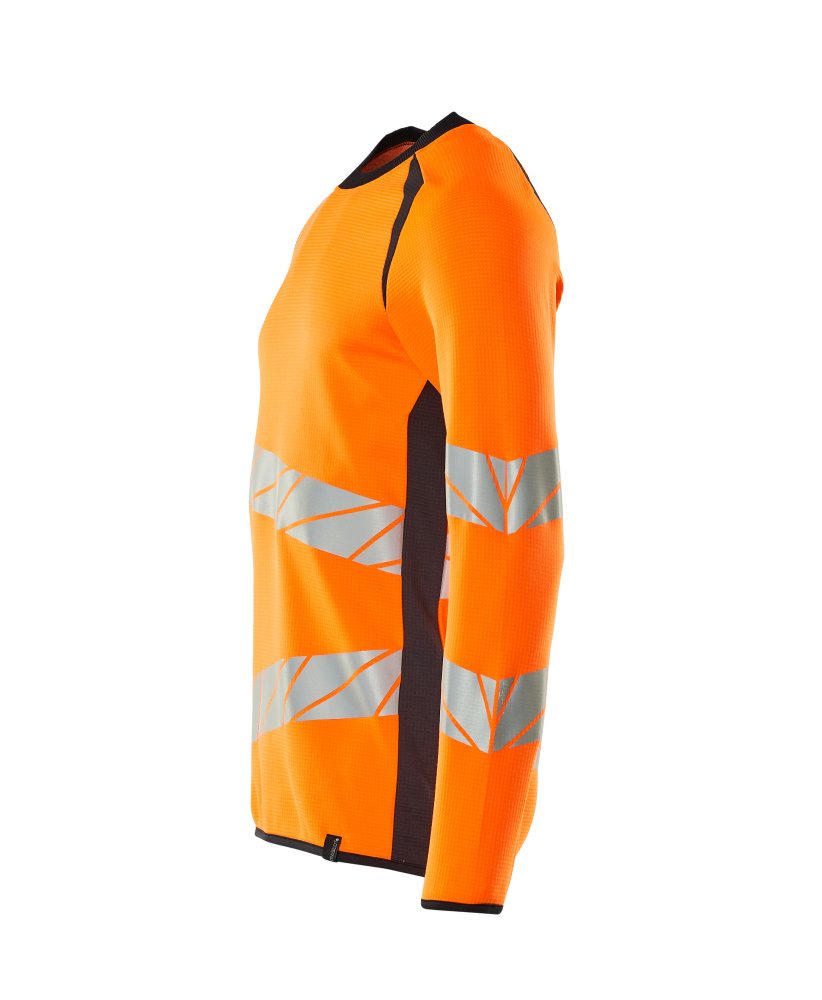 Mascot Accelerate Safe Warnschutz Sweatshirt – orange/schwarzblau