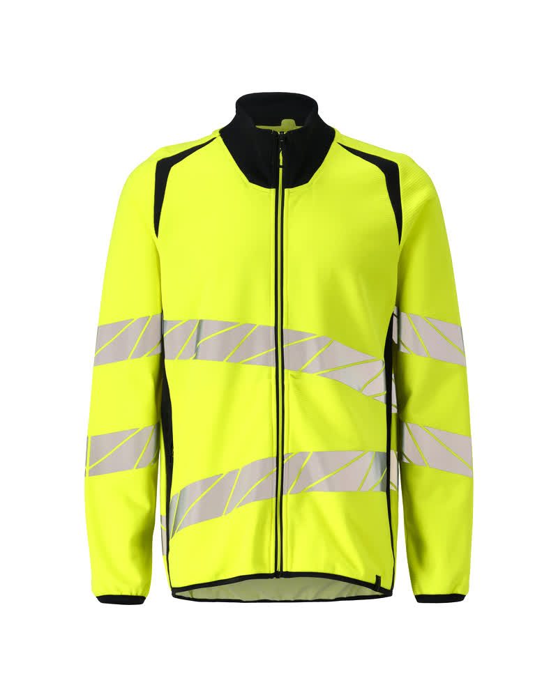 Mascot Accelerate Safe Warnschutz Sweatjacke – gelb/schwarzblau