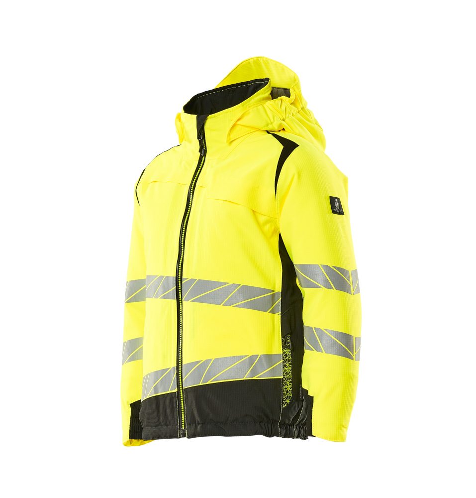 Mascot Accelerate Safe Kinder Hi-Vis Winterjacke – gelb/schwarz