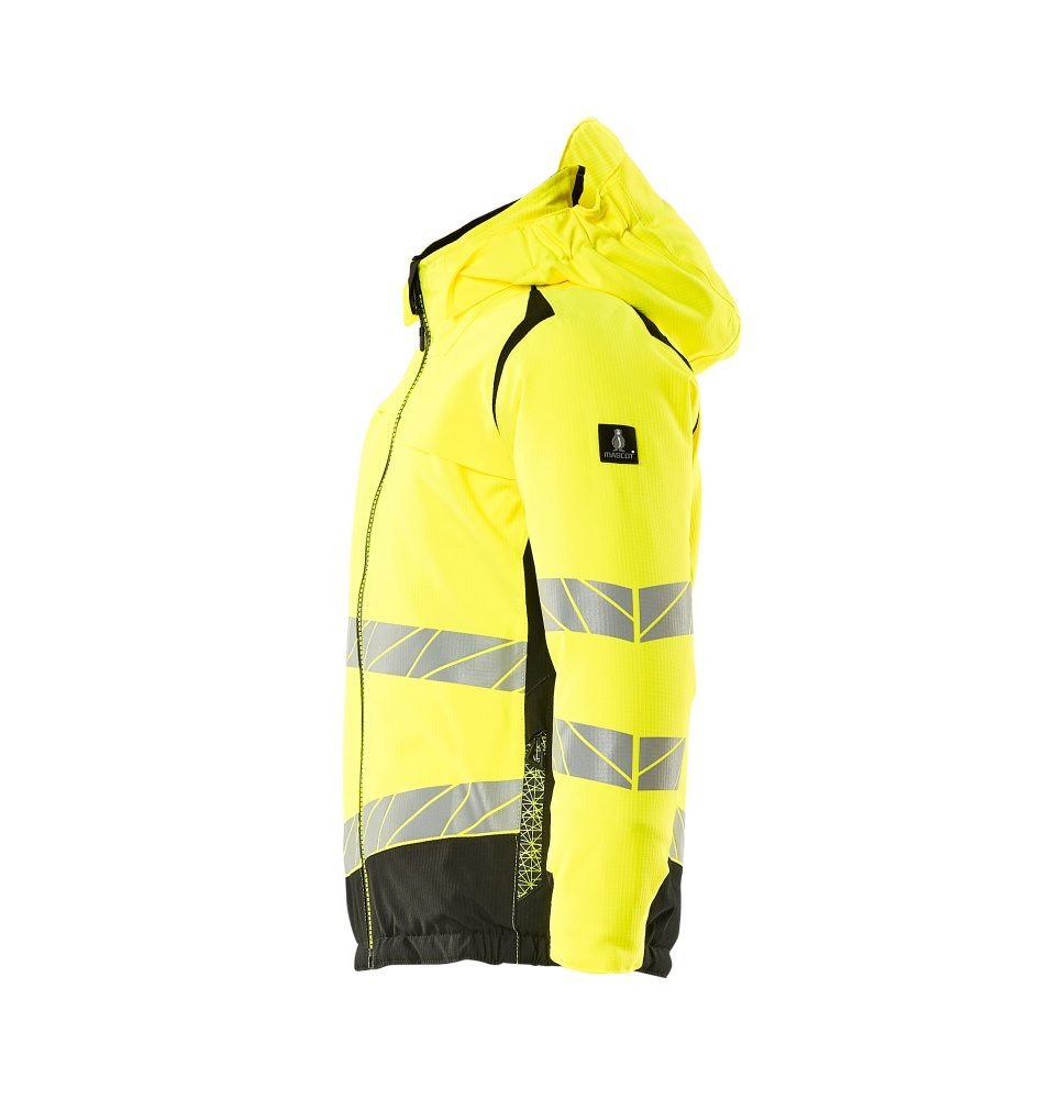 Mascot Accelerate Safe Kinder Hi-Vis Winterjacke – gelb/schwarz