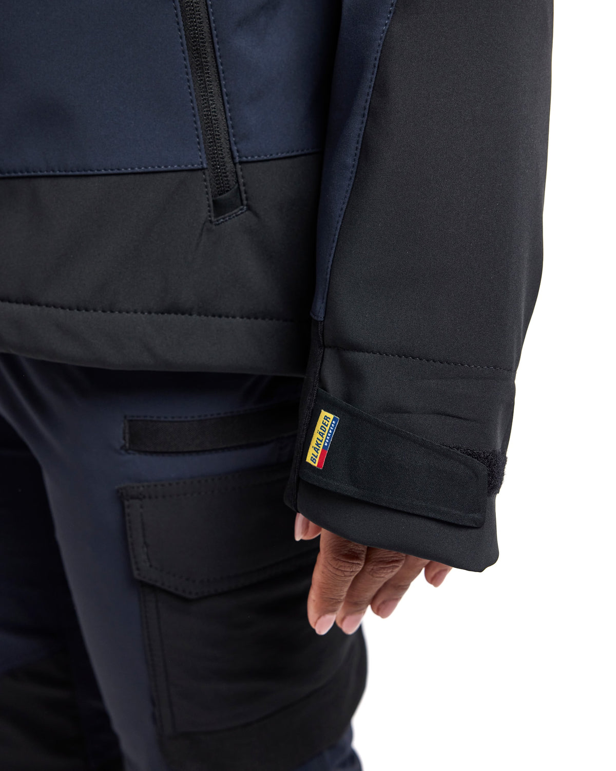 Blåkläder Damen Softshell Winterjacke – dunkelmarine/schwarz