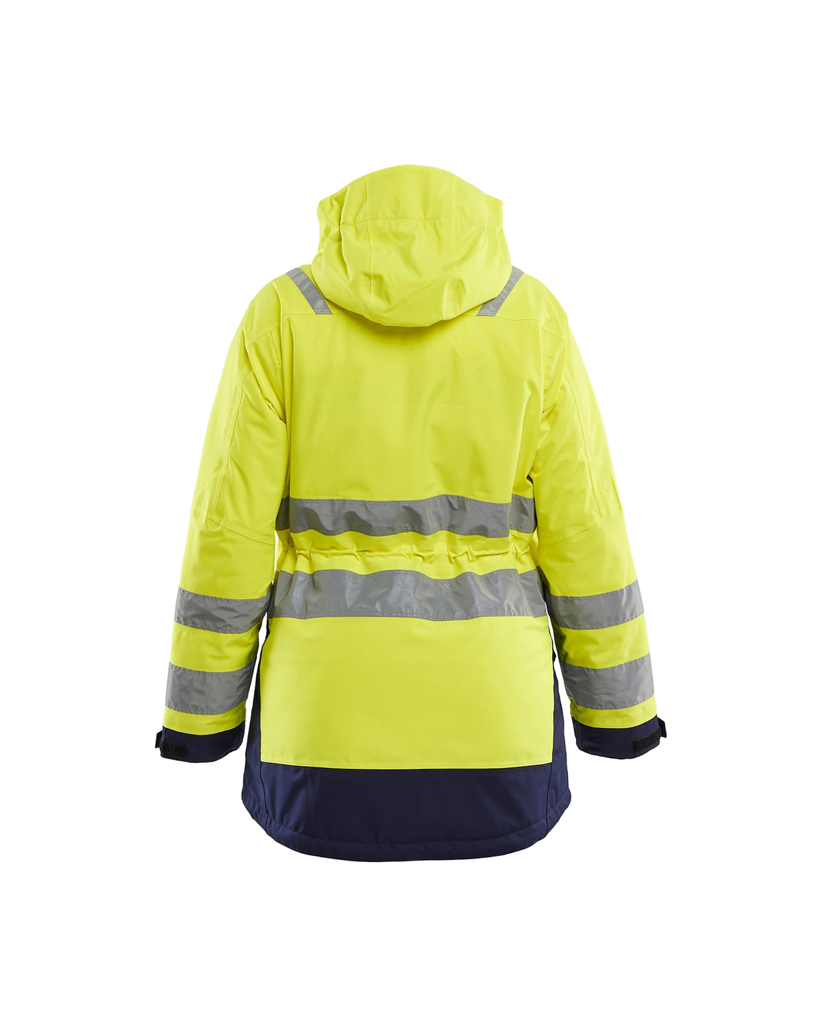 Blåkläder Damen 4472 Warnschutz Winterparka – gelb/marine