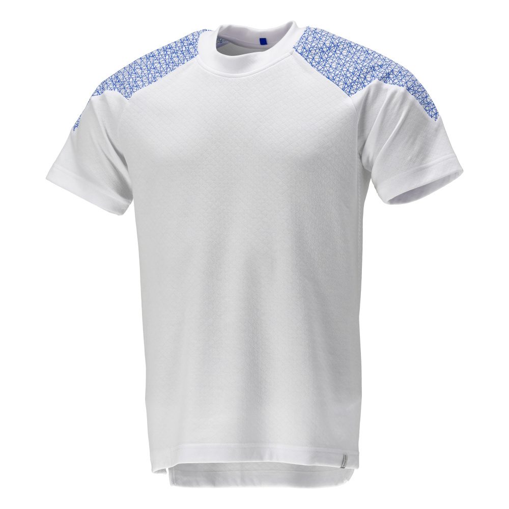 Mascot 20082-933 Food & Care T-Shirt – weiß/azurblau