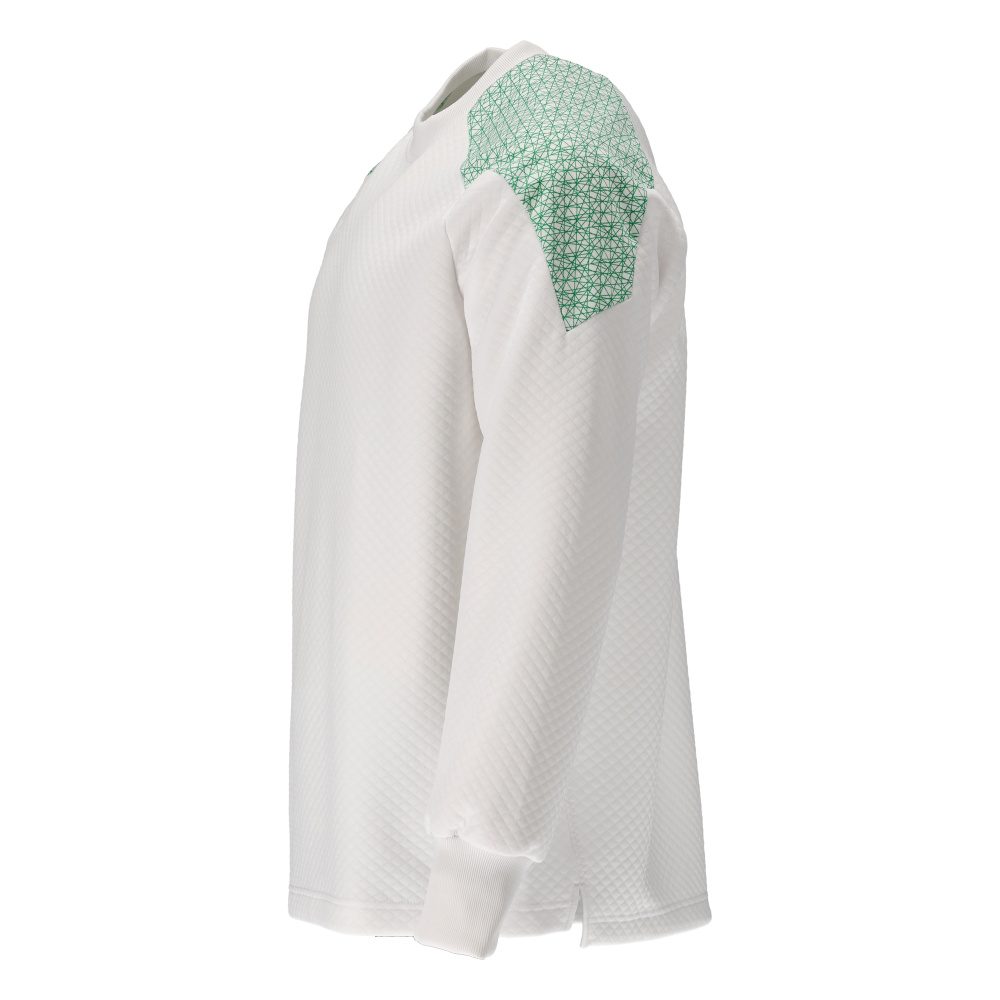 Mascot 20084-932 Food & Care Sweatshirt – weiß/grasgrün