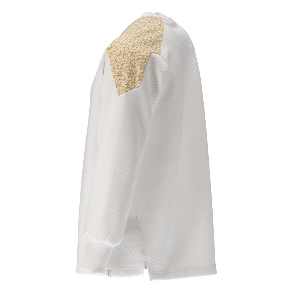 Mascot 20084-932 Food & Care Sweatshirt – weiß/currygelb