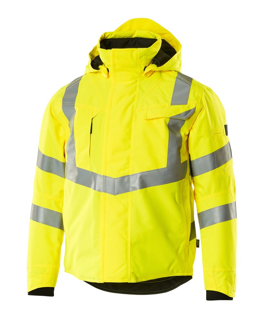 Mascot Hastings Safe Supreme einf Warnwinterjacke – gelb
