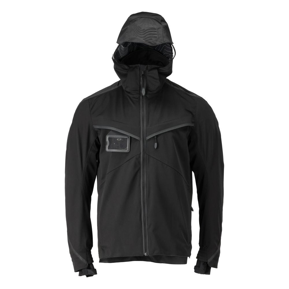 Mascot 22001-657 Customized Hardshell-Regenjacke – schwarz
