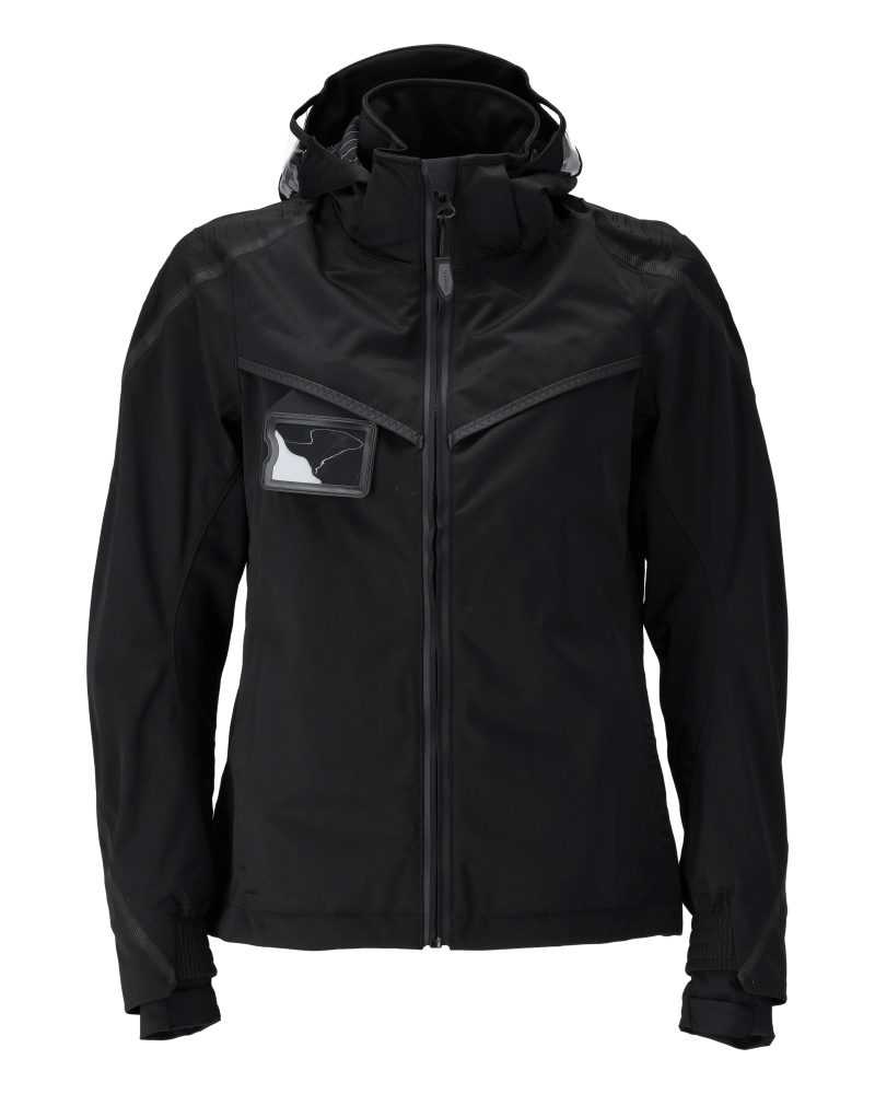 Mascot Damen 22011-657 Hardshell-Regenjacke – schwarz