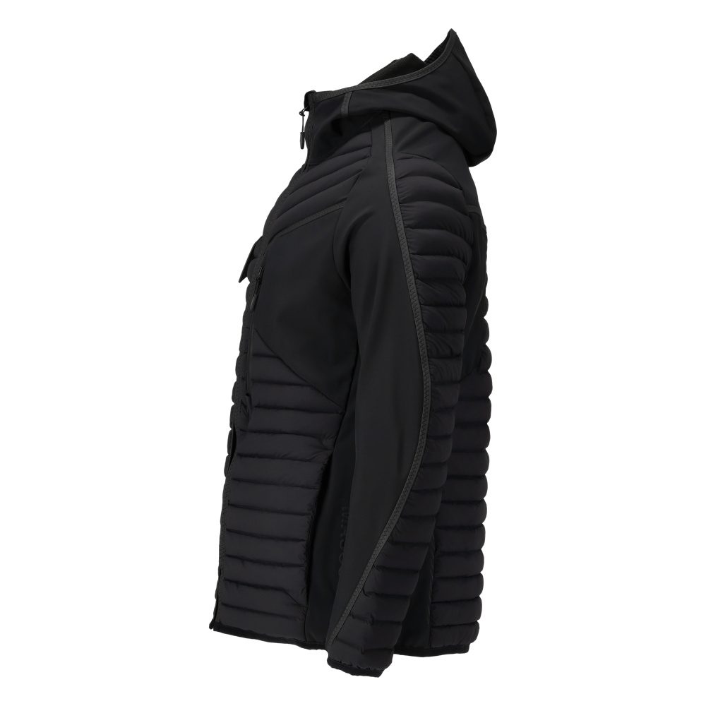 Mascot 22215-607 Customized Kapuzen-Steppjacke – schwarz